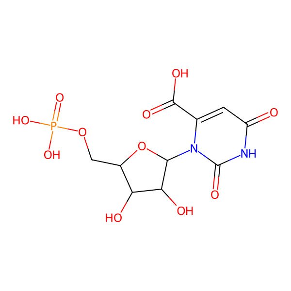 2D Structure of Orotidine 5'-monophosphate