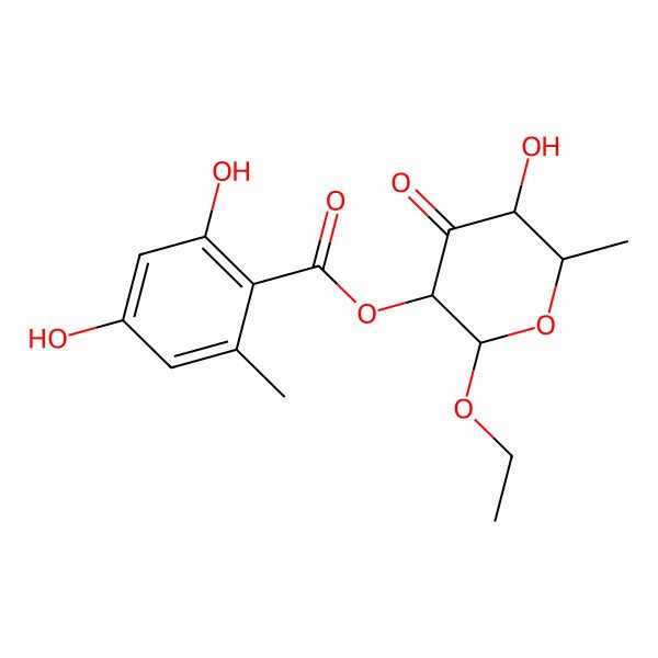 2D Structure of Orsellide A1