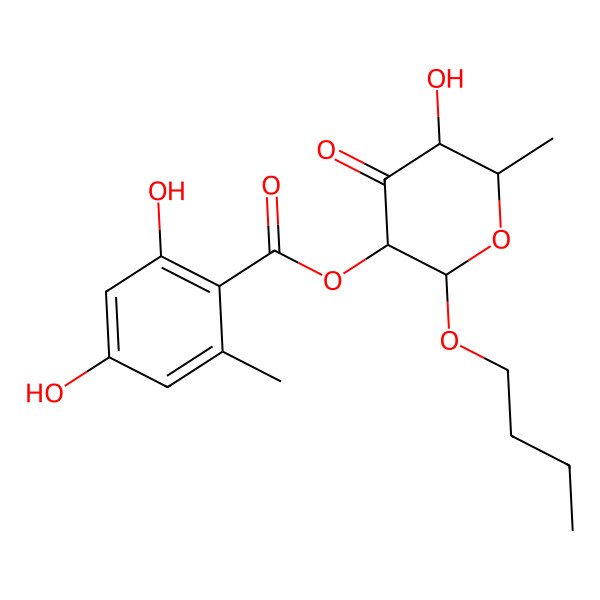 2D Structure of Orsellide F