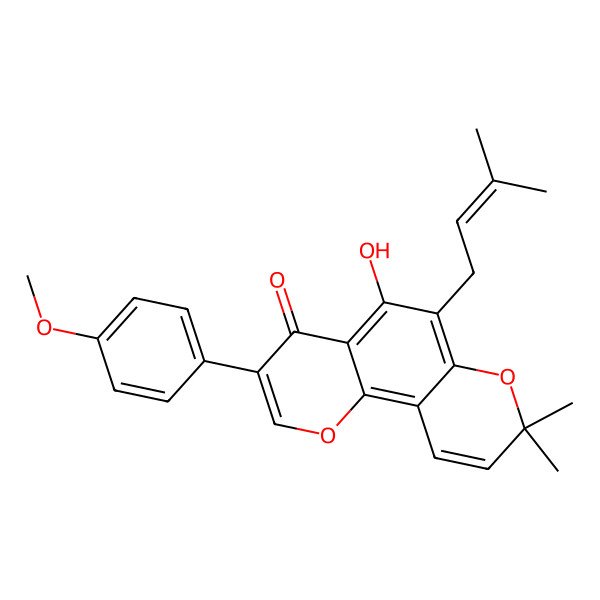2D Structure of Osajin 4'-methyl ether