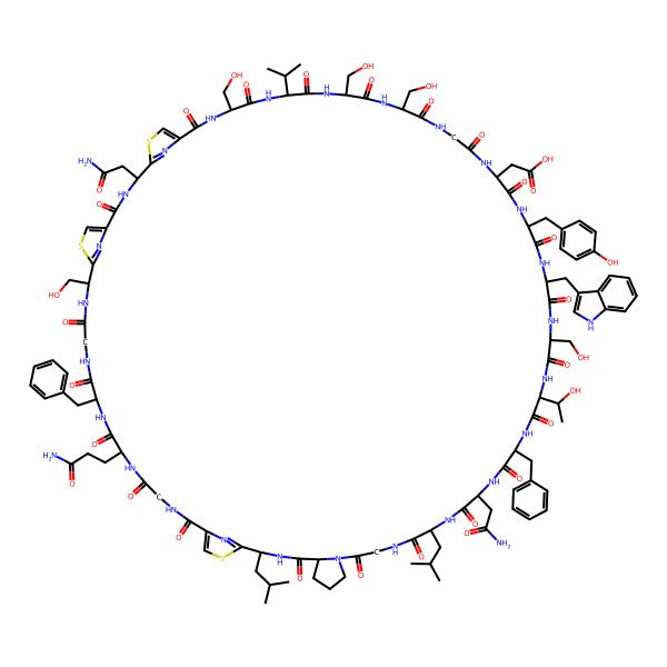 2D Structure of Oscillacyclamide B