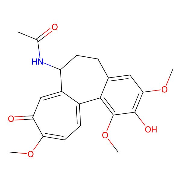 2D Structure of O(sup 2)-Demethylcolchicine