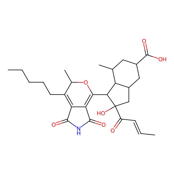 2D Structure of Oxaleimide C