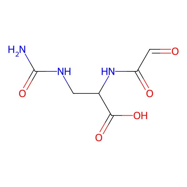 2D Structure of Oxalylalbizziin