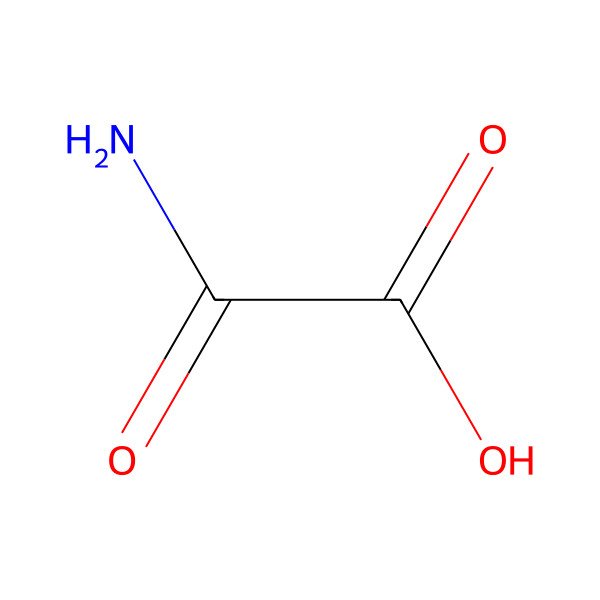 2D Structure of Oxamic Acid