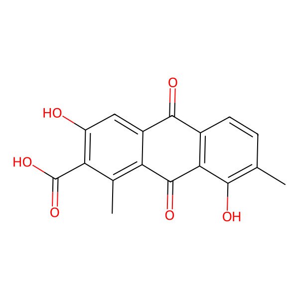 2D Structure of Oxanthroquinone