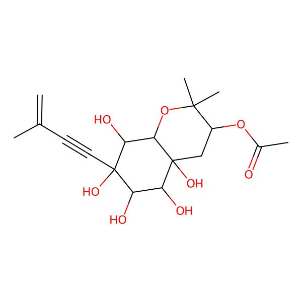2D Structure of Oxirapentyn H