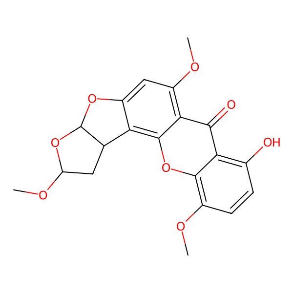 2D Structure of Oxisterigmatocystin A