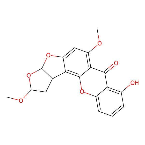 2D Structure of Oxisterigmatocystin C