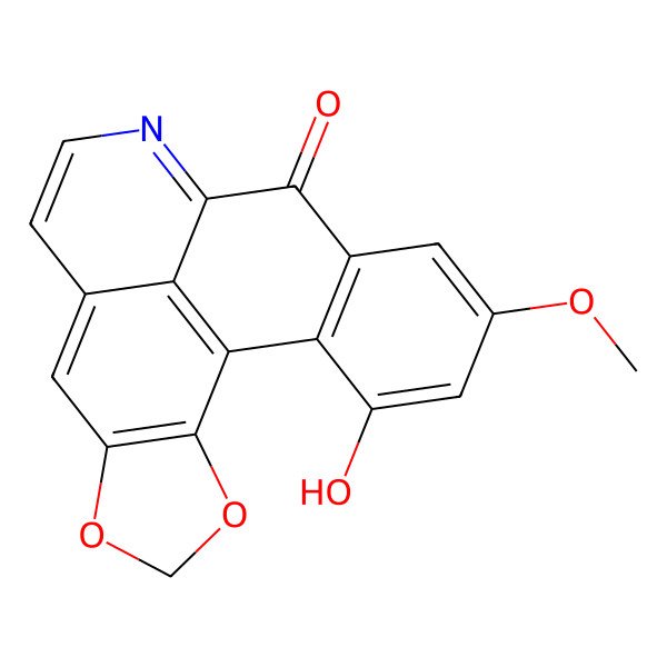 2D Structure of Oxocalycinine