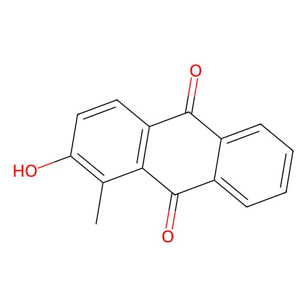 2D Structure of Oxy-methyl-anthrachinone