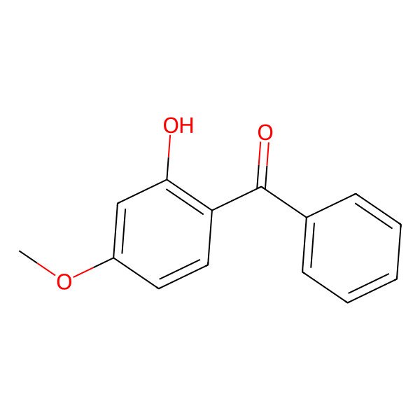 2D Structure of Oxybenzone