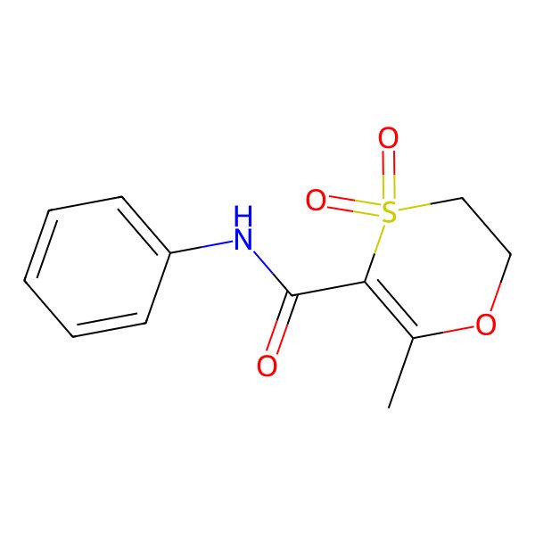 2D Structure of Oxycarboxin