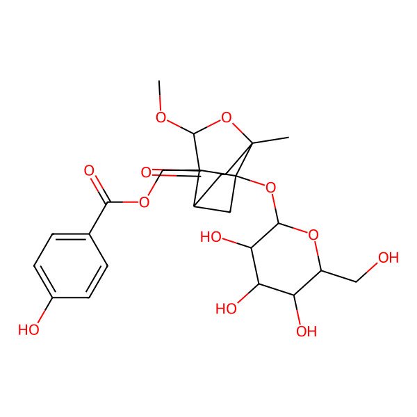 2D Structure of Oxypaeonidanin