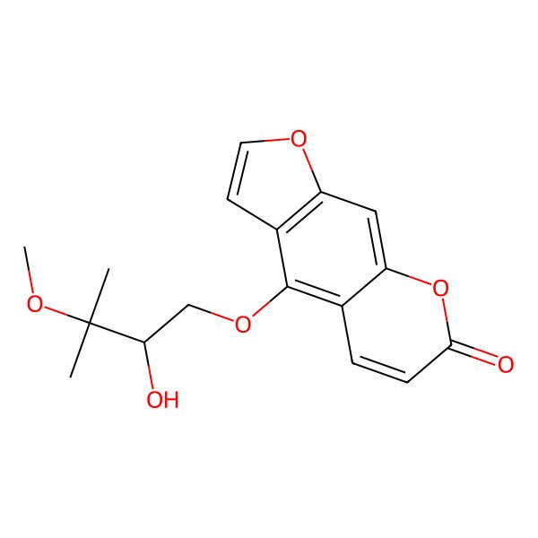 2D Structure of Oxypeucedanin methanolate