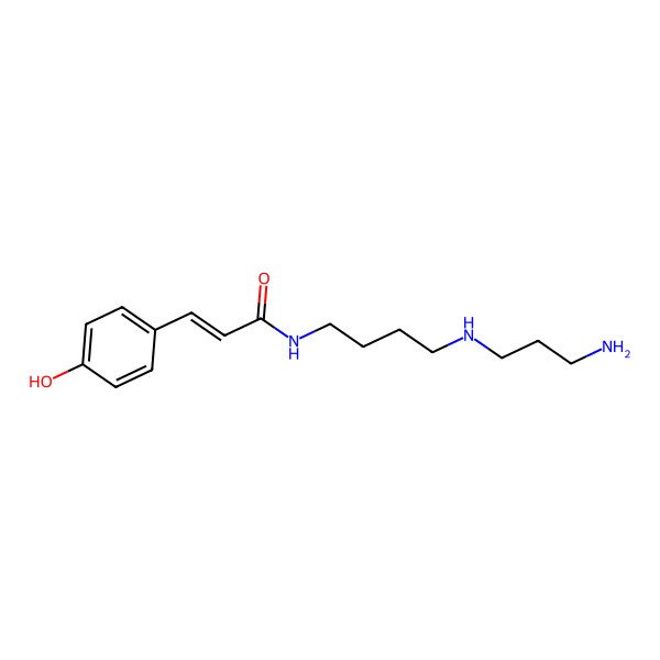 2D Structure of N1-Coumaroylspermidine