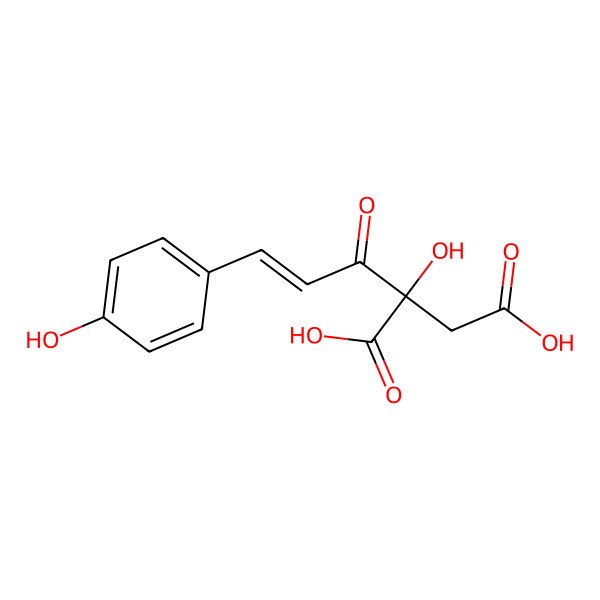 2D Structure of p-Coumaroylmalic acid 2D Structure of p-Coumaroylmalic acid