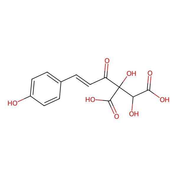 2D Structure of p-Coumaroyltartaric acid