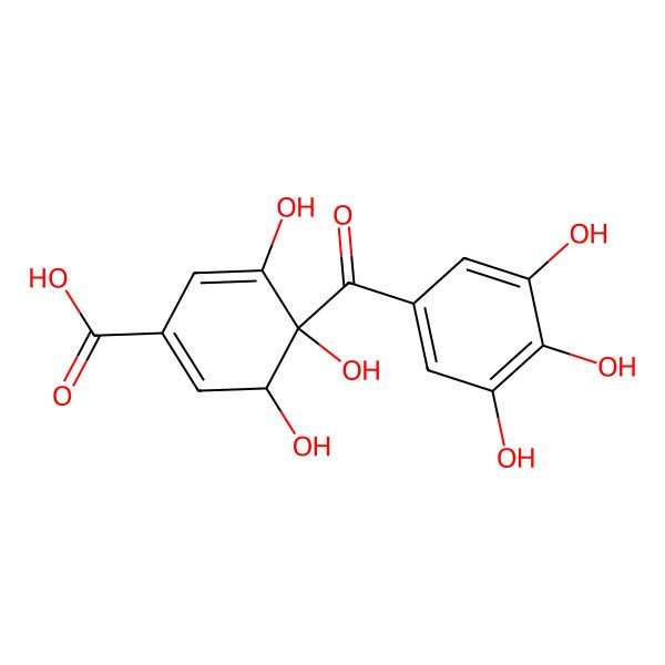 2D Structure of p-Digallussaure