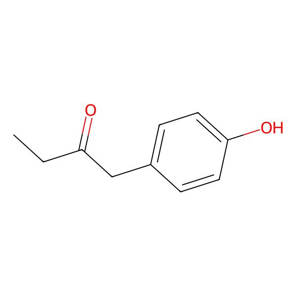 2D Structure of p-Hydroxyphenylbutanone