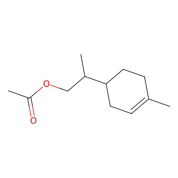 2D Structure of P-Menth-1-en-9-yl acetate