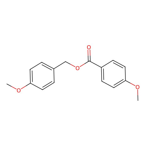 2D Structure of p-Methoxybenzyl p-anisate