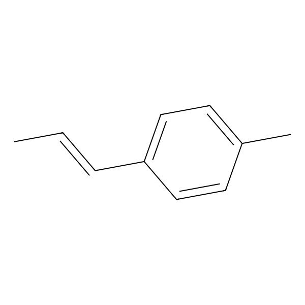 2D Structure of p-Propenyltoluene