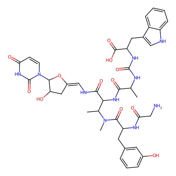 2D Structure of Pacidamycin 6