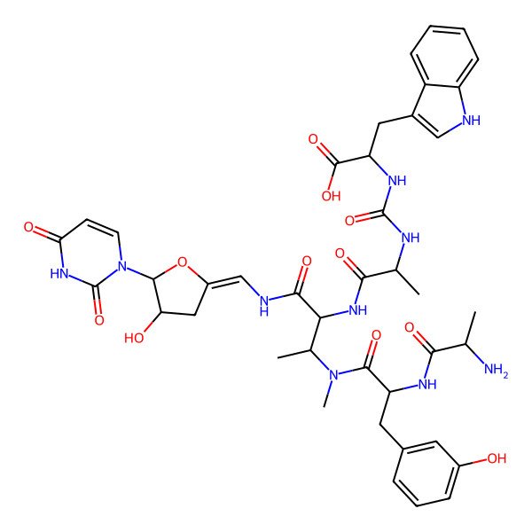 2D Structure of Pacidamycin 1