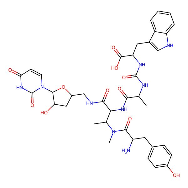 2D Structure of Pacidamycin