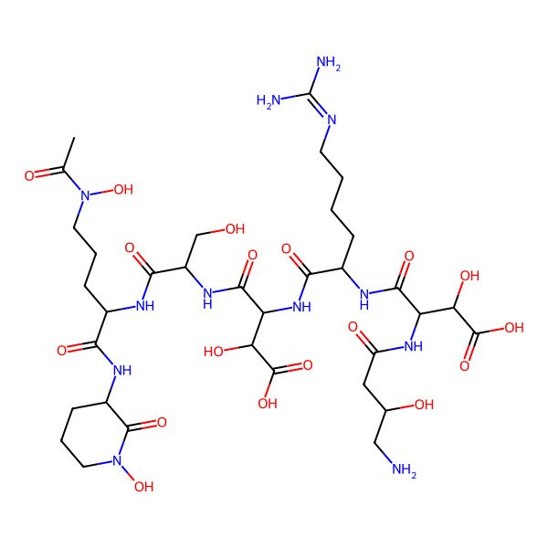 2D Structure of Pacifibactin-Gly