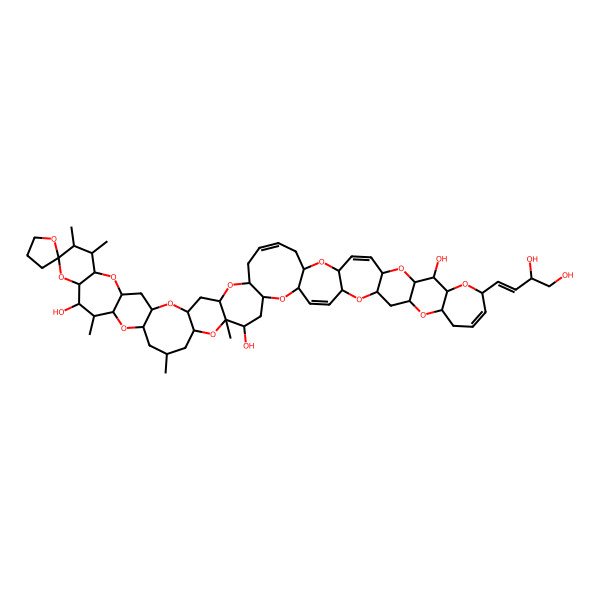 2D Structure of Pacific Ciguatoxin 3