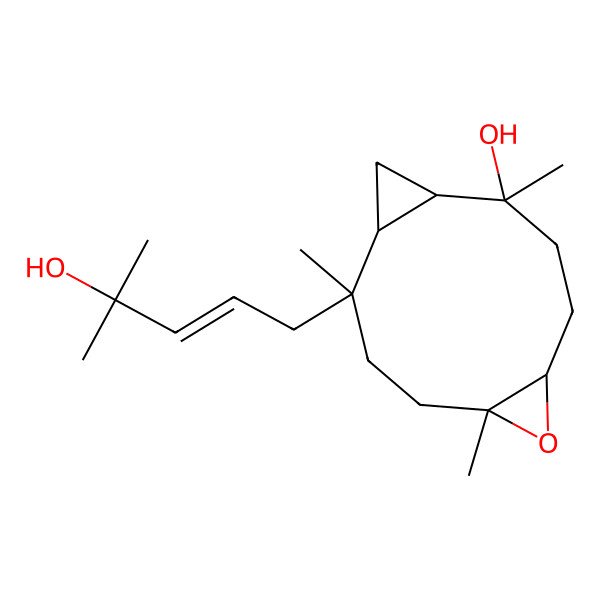 2D Structure of Pacificin B