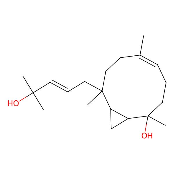 2D Structure of Pacificin F