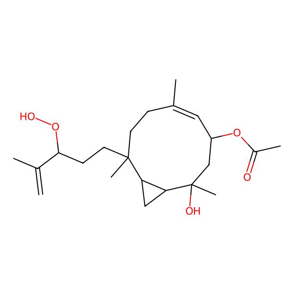 2D Structure of Pacificin H(rel)