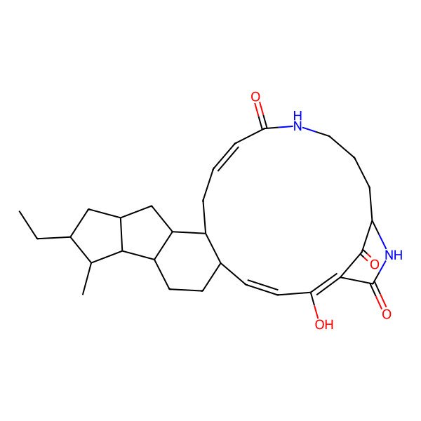 2D Structure of Pactamide A