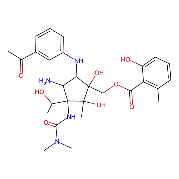 2D Structure of Pactamycin