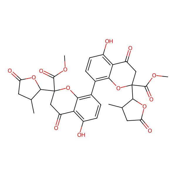 2D Structure of Paecilin A