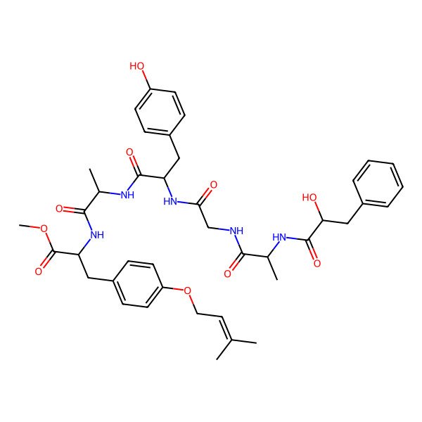 2D Structure of Paecilodepsipeptide C