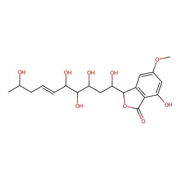 2D Structure of Paecilomycin D