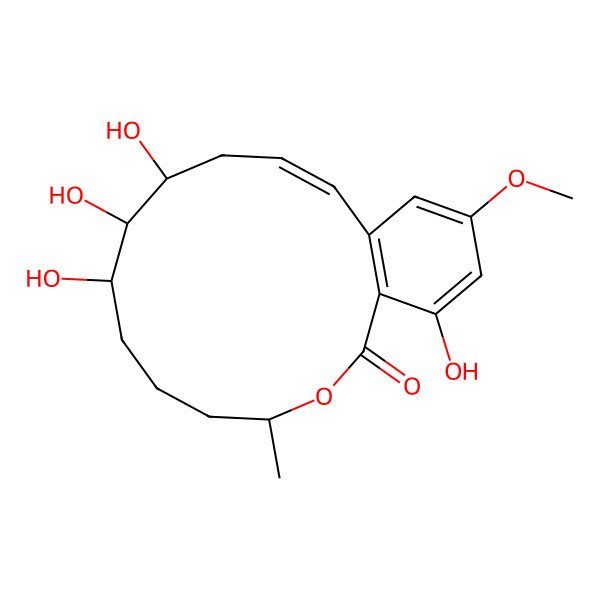 2D Structure of Paecilomycin F
