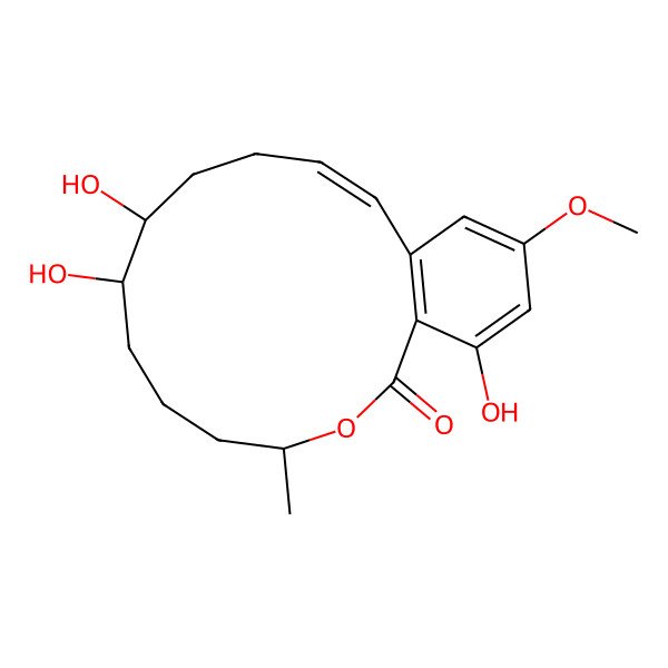 2D Structure of Paecilomycin G