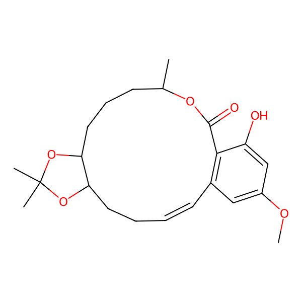 2D Structure of Paecilomycin H
