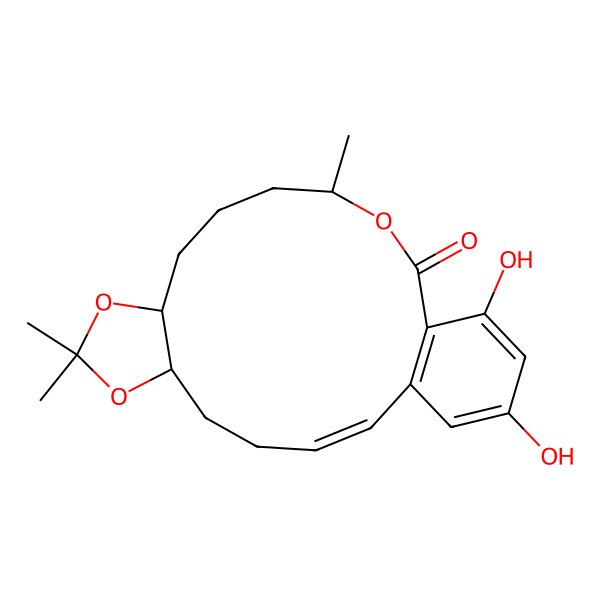 2D Structure of Paecilomycin I