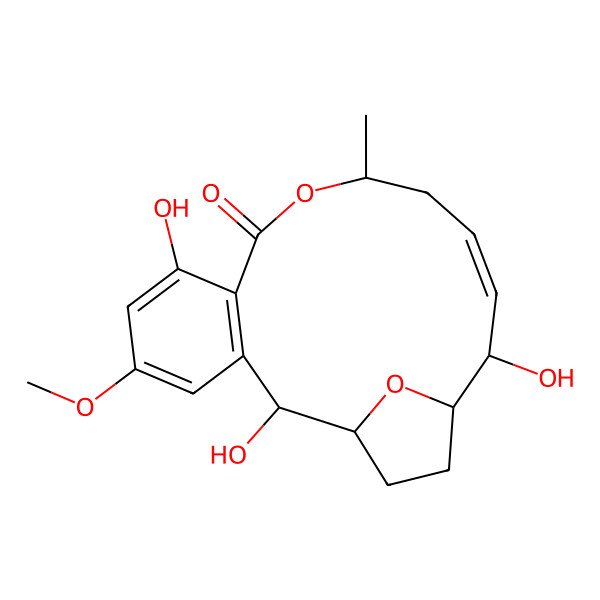 2D Structure of Paecilomycin K
