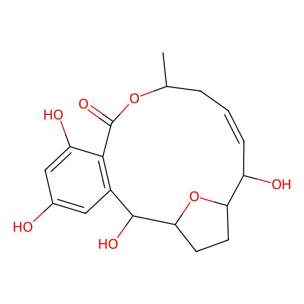 2D Structure of Paecilomycin M