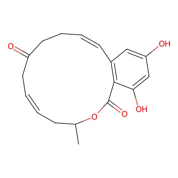 2D Structure of Paecilomycin P