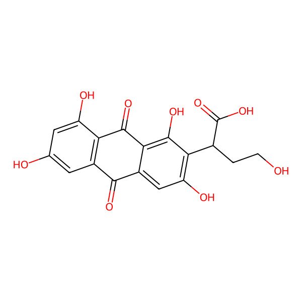 2D Structure of Paeciloquinone D
