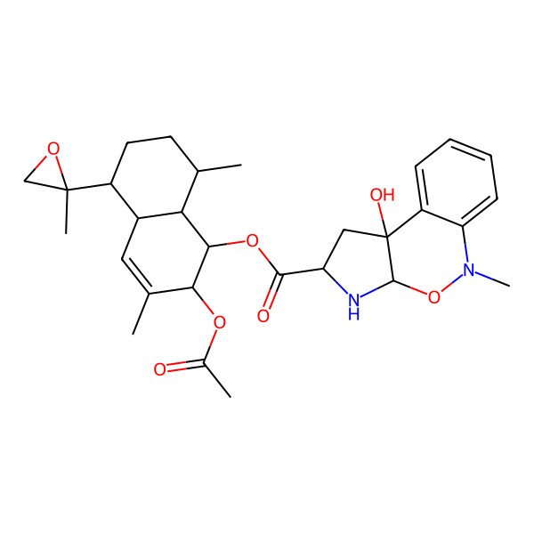 2D Structure of Paeciloxazine