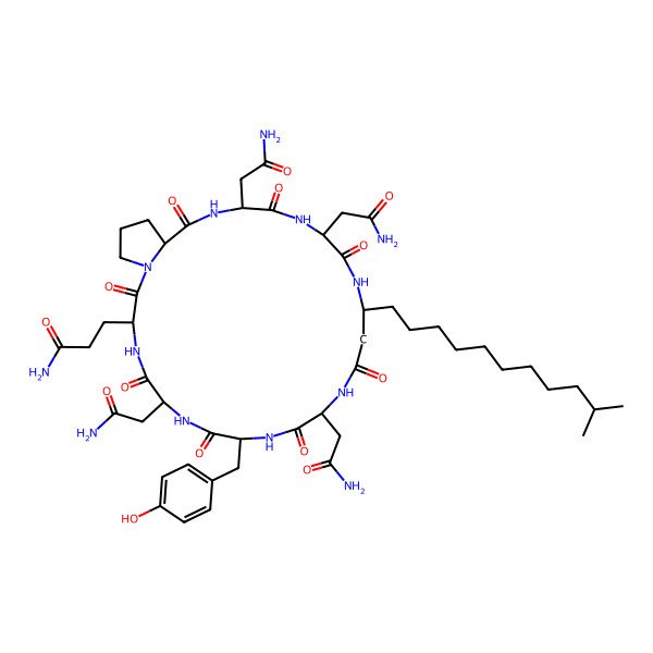 2D Structure of Paenilarvin C